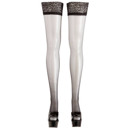 Sukat Cottelli mustat hold upit pitsillä - Sukat ja sukkahousut - 4024144059522 - 2