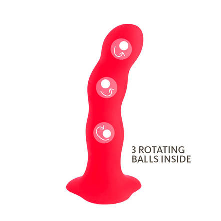 Dildo Bouncer värinäkuulilla 18 cm - Dildot - 4032498271033 - 2